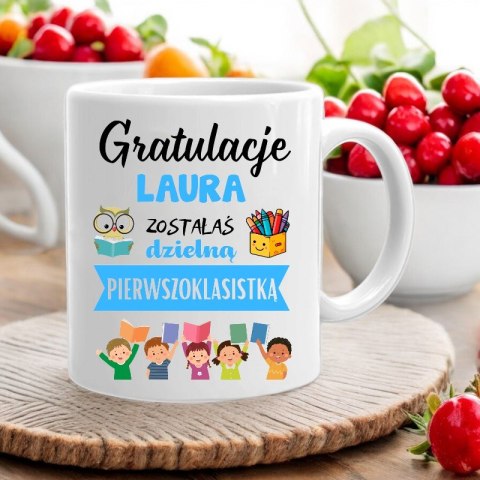 KUBEK DLA PIERWSZOKLASISTY IMIĘ CHŁOPCA DZIEWCZYNKI PASOWANIE NA UCZNIA # KUBEK DLA PIERWSZOKLASISTY IMIĘ CHŁOPCA DZIEWCZYNKI PASOWANIE NA UCZNIA #