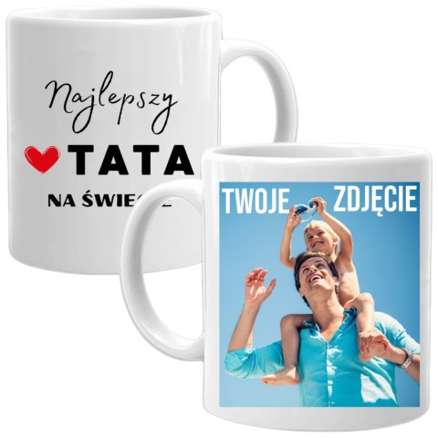 KUBEK Z NADRUKIEM DOWOLNYM ZDJĘCIEM PREZENT DLA TATY URODZINY DZIEŃ OJCA # KUBEK Z NADRUKIEM DOWOLNYM ZDJĘCIEM PREZENT DLA TATY URODZINY DZIEŃ OJCA #