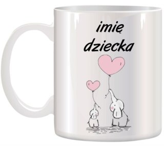 KUBEK Z NADRUKIEM PREZENT DLA CHŁOPCA DZIEWCZYNKI DZIECKA URODZINY WZORY #
