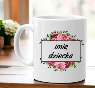 KUBEK Z NADRUKIEM PREZENT DLA CHŁOPCA DZIEWCZYNKI DZIECKA URODZINY WZORY #