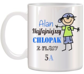 KUBEK Z NADRUKIEM PREZENT DLA KOLEGI Z IMIENIEM URODZINY DZIEŃ CHŁOPAKA #