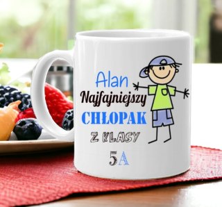 KUBEK Z NADRUKIEM PREZENT DLA KOLEGI Z IMIENIEM URODZINY DZIEŃ CHŁOPAKA #