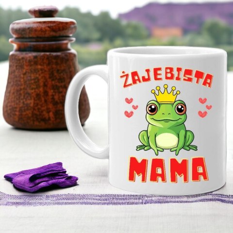 KUBEK Z NADRUKIEM ŚMIESZNY PREZENT DLA MAMY URODZINY IMIENINY DZIEŃ MATKI KUBEK Z NADRUKIEM ŚMIESZNY PREZENT DLA MAMY URODZINY IMIENINY DZIEŃ MATKI