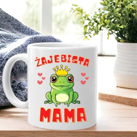 KUBEK Z NADRUKIEM ŚMIESZNY PREZENT DLA MAMY URODZINY IMIENINY DZIEŃ MATKI KUBEK Z NADRUKIEM ŚMIESZNY PREZENT DLA MAMY URODZINY IMIENINY DZIEŃ MATKI