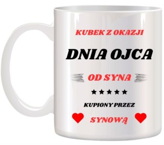 KUBEK Z NADRUKIEM ŚMIESZNY PREZENT DLA TATY URODZINY IMIENINY DZIEŃ OJCA
