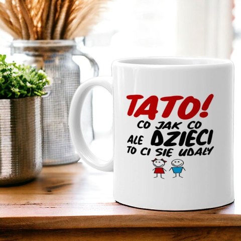 KUBEK Z NADRUKIEM ŚMIESZNY PREZENT DLA TATY URODZINY IMIENINY DZIEŃ OJCA KUBEK Z NADRUKIEM ŚMIESZNY PREZENT DLA TATY URODZINY IMIENINY DZIEŃ OJCA