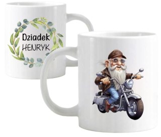 KUBEK Z NADRUKIEM ŚMIESZNY PREZENT DZIEŃ DZIADKA URODZINY IMIENINY DZIADEK#