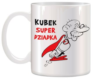 KUBEK Z NADRUKIEM ŚMIESZNY PREZENT DZIEŃ DZIADKA URODZINY IMIENINY DZIADEK