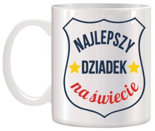 KUBEK Z NADRUKIEM ŚMIESZNY PREZENT DZIEŃ DZIADKA URODZINY IMIENINY DZIADEK