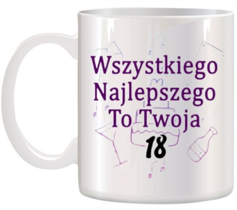 KUBEK Z NADRUKIEM ŚMIESZNY PREZENT NA URODZINY RÓŻNE WZORY KUBEK Z NADRUKIEM ŚMIESZNY PREZENT NA URODZINY RÓŻNE WZORY