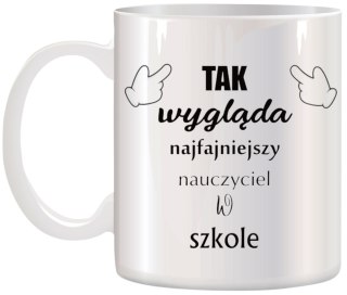 KUBEK Z NADRUKIEM PREZENT NA DZIEŃ NAUCZYCIELA WYCHOWAWCY NAUCZYCIELKI