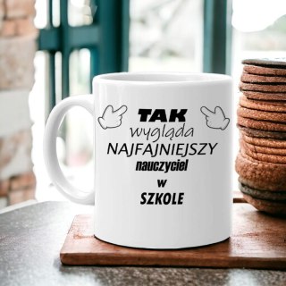 KUBEK Z NADRUKIEM PREZENT NA DZIEŃ NAUCZYCIELA WYCHOWAWCY NAUCZYCIELKI