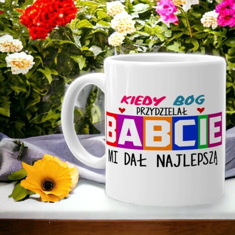 KUBEK Z NADRUKIEM ŚMIESZNY PREZENT DZIEŃ BABCI URODZINY IMIENINY BABCIA KUBEK Z NADRUKIEM ŚMIESZNY PREZENT DZIEŃ BABCI URODZINY IMIENINY BABCIA