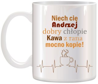 Kubek prezent na Andrzejki dla Andrzeja z nadrukiem
