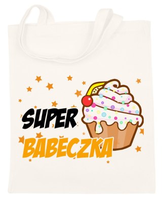 TORBA BAWEŁNIANA PREMIUM NA ZAKUPY Z NADRUKIEM PREZENT DZIEŃ KOBIET