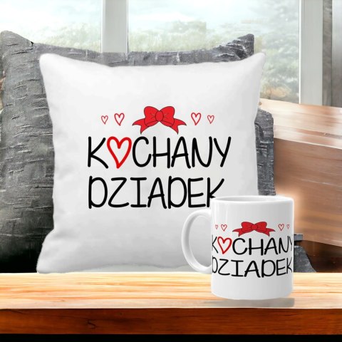 Poduszka i kubek zestaw prezent Dzień Dziadka Babci dziadek babcia wzory Poduszka i kubek zestaw prezent Dzień Dziadka Babci dziadek babcia wzory