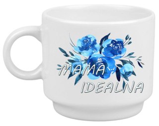FILIŻANKA Z NADRUKIEM ORYGINALNY PREZENT DLA MAMY DZIEŃ MATKI 250ml WZORY