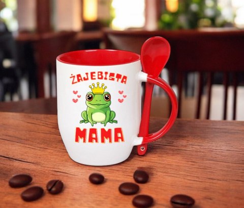 KUBEK Z ŁYŻECZKĄ PREZENT NA DZIEŃ MATKI URODZINY DLA MAMY TEŚCIOWEJ WZORY KUBEK Z ŁYŻECZKĄ PREZENT NA DZIEŃ MATKI URODZINY DLA MAMY TEŚCIOWEJ WZORY