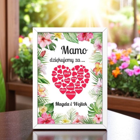 Ramka Podziękowanie Prezent dla Mamy Dzień Matki Dyplom 21x30 Ramka Podziękowanie Prezent dla Mamy Dzień Matki Dyplom 21x30