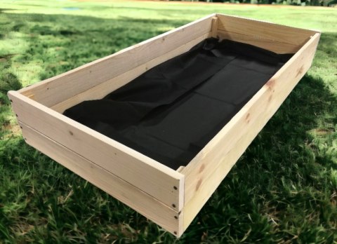 WARZYWNIAK ZIELNIK INSPEKT DREWNIANY SKRZYNIA NA WARZYWA 60x120 NISKI 18cm WARZYWNIAK ZIELNIK INSPEKT DREWNIANY SKRZYNIA NA WARZYWA 60x120 NISKI 18cm