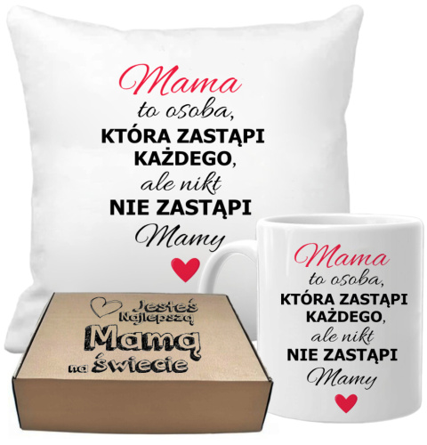 ZESTAW PODUSZKA I KUBEK ORYGINALNY PREZENT MAMA DZIEŃ MATKI URODZINY MAMY ZESTAW PODUSZKA I KUBEK ORYGINALNY PREZENT MAMA DZIEŃ MATKI URODZINY MAMY