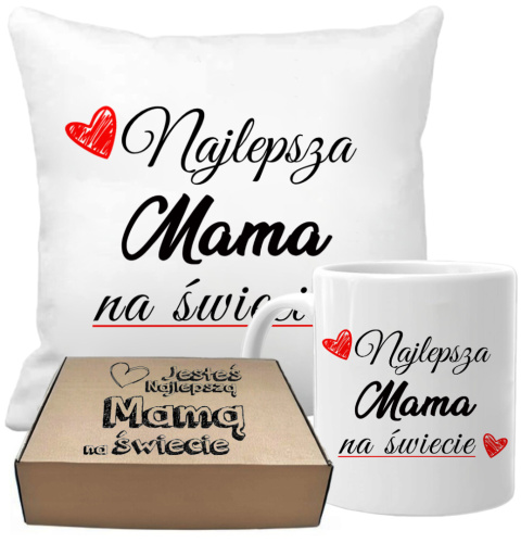 ZESTAW PODUSZKA I KUBEK ORYGINALNY PREZENT MAMA DZIEŃ MATKI URODZINY MAMY ZESTAW PODUSZKA I KUBEK ORYGINALNY PREZENT MAMA DZIEŃ MATKI URODZINY MAMY
