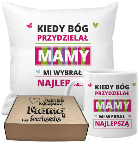 ZESTAW PODUSZKA I KUBEK ORYGINALNY PREZENT MAMA DZIEŃ MATKI URODZINY MAMY ZESTAW PODUSZKA I KUBEK ORYGINALNY PREZENT MAMA DZIEŃ MATKI URODZINY MAMY