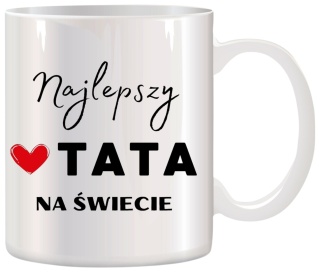 KUBEK Z NADRUKIEM ŚMIESZNY PREZENT DLA TATY TEŚCIA DZIEŃ OJCA URODZINY
