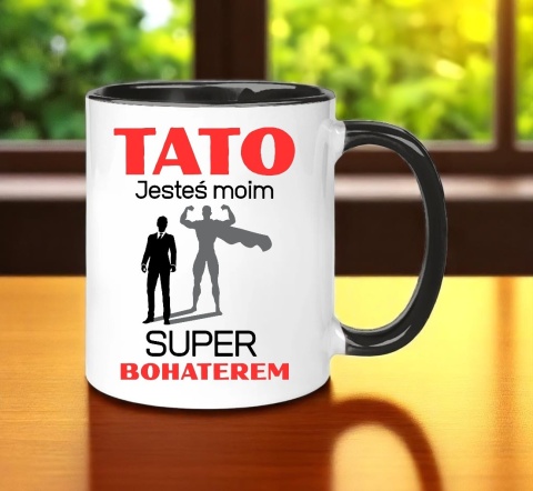 KUBEK Z NADRUKIEM ŚMIESZNY PREZENT DLA TATY TEŚCIA DZIEŃ OJCA URODZINY