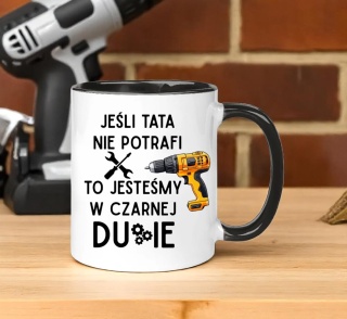 KUBEK Z NADRUKIEM ŚMIESZNY PREZENT DLA TATY TEŚCIA DZIEŃ OJCA URODZINY