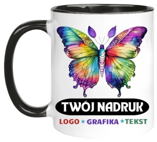 KUBEK Z WŁASNYM NADRUKIEM TWOJE ZDJĘCIE GRAFIKA TEKST LOGO REKLAMA PREZENT#