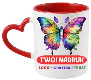KUBEK Z WŁASNYM NADRUKIEM TWOJE ZDJĘCIE GRAFIKA TEKST LOGO REKLAMA PREZENT#