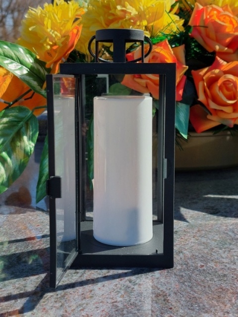 Wkład elektryczny LED efekt żywego płomienia 13,8 cm z bateriami