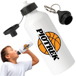 Bidon z nadrukiem Butelka na wodę Trening Sport Szkoła z Imieniem