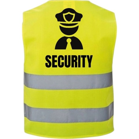 Kamizelka odblaskowa imprezowa premium na imprezę wieczór kawalerski