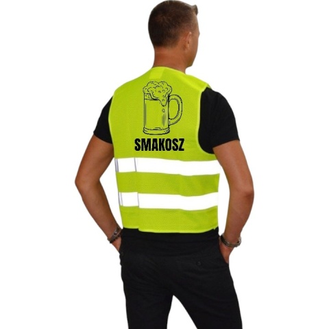 Kamizelka odblaskowa imprezowa premium na imprezę wieczór kawalerski
