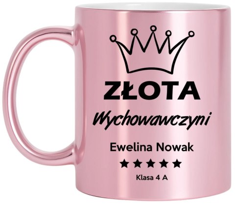 Kubek premium z imieniem prezent Dzień nauczyciela wychowawczyni