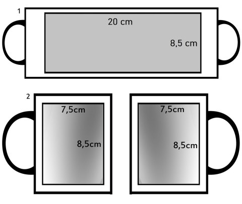 Kubek różowy z twoim nadrukiem tekstem grafiką logo prezent reklama