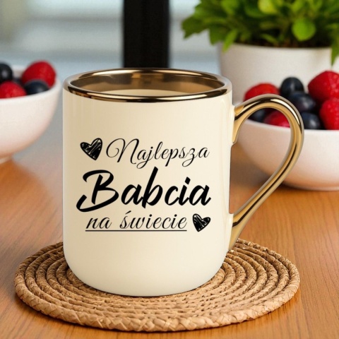 Kubek PREMIUM oryginalny prezent dla BABCI upominek Babcia
