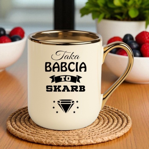 Kubek PREMIUM oryginalny prezent dla BABCI upominek Babcia
