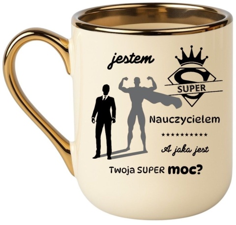 Kubek PREMIUM oryginalny prezent dla NAUCZYCIELA WYCHOWAWCY PEDAGOGA