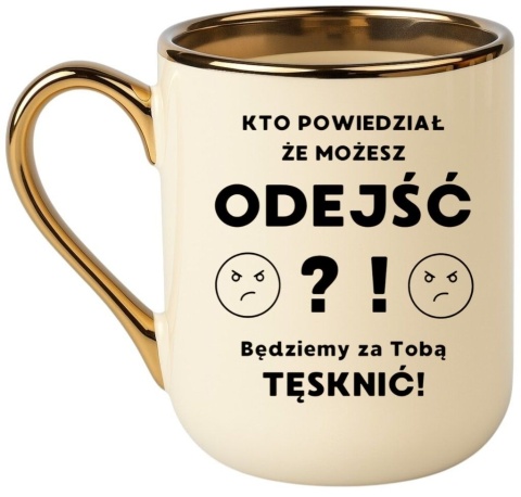 Kubek PREMIUM prezent na pożegnanie kolegi koleżanki zakończenie pracy