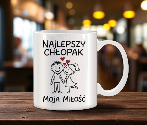 Kubek z nadrukiem prezent Dzień CHŁOPAKA dla kolegi urodziny różne wzory