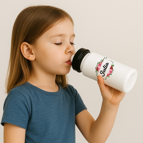 Zestaw bidon i plecak z imieniem dziecka worek do szkoły buty kapcie wzory