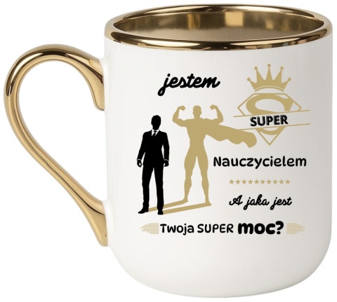 Kubek PREMIUM oryginalny prezent dla NAUCZYCIELA WYCHOWAWCY PEDAGOGA