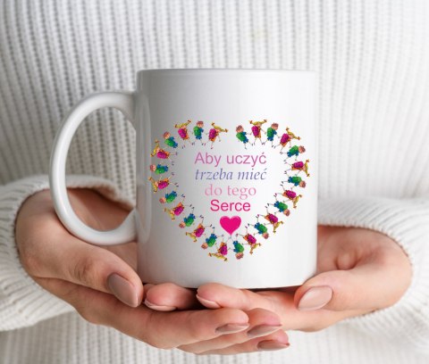 KUBEK PREZENT DZIEŃ NAUCZYCIELA WYCHOWAWCY NAUCZYCIELKI Z IMIENIEM