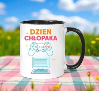 Kubek z nadrukiem prezent Dzień CHŁOPAKA dla kolegi chłopca urodziny wzory
