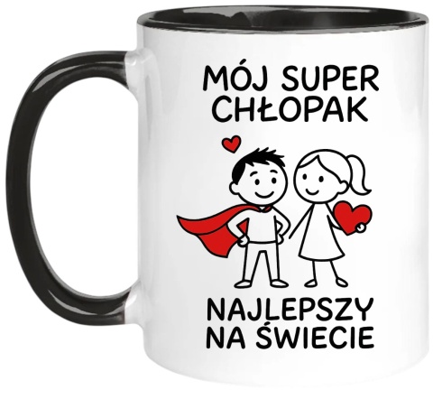 Kubek z nadrukiem prezent Dzień CHŁOPAKA dla kolegi urodziny różne wzory