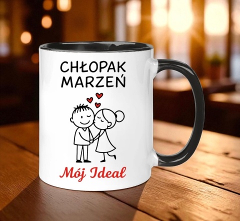 Kubek z nadrukiem prezent Dzień CHŁOPAKA dla kolegi urodziny różne wzory