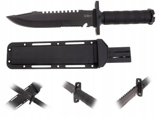 NÓŻ TAKTYCZNY WOJSKOWY MYŚLIWSKI FINKA TURYSTYCZNY BSH ADVENTURE